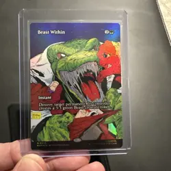 MTG Magic Beast Within 033 Borderless Foil - Image 1