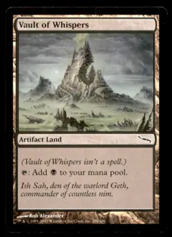 Vault of Whispers LP Light Play Mirrodin MTG [6957] - Image 1