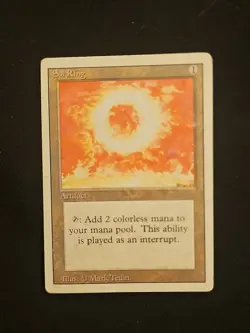 Mtg 🔥🔥 Sol Ring 🔥🔥 Revised Edition 🌟RARE🌟 LP Regular Magic The Gathering - Image 1