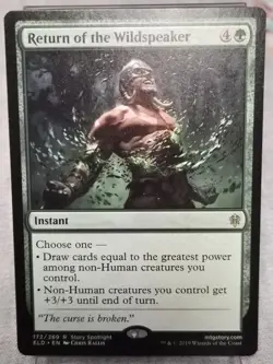 Return of the Wildspeaker - MTG Throne of Eldraine - NM #172 - Image 1
