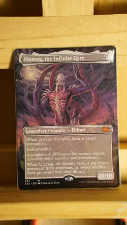 Ulamog, the Infinite Gyre - Borderless - NM - Double Masters - MTG - Image 1