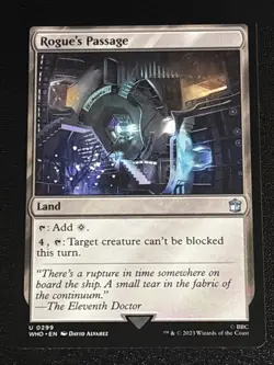 MTG Universes Beyond: Doctor Who Rogue's Passage 0299 NM - Image 1