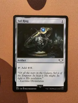 MTG Sol Ring (251) x1 NM from Universes Beyond: Warhammer 40k - Image 1