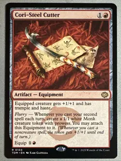 MTG / Cori-Steel Cutter / TDM / #103 / Regular / Rare / NM - Image 1