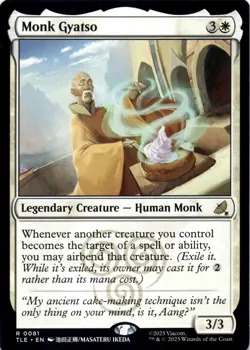 Monk Gyatso Avatar: The Last Airbender Magic MTG NM - Image 1