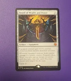 Sword of Wealth and Power MTG BIG M0026 - Image 2