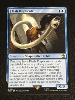 MTG Universes Beyond: Doctor Who Flesh Duplicate 0044 NM Rare - Image 1