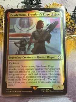 Desdemona, Freedom's Edge - Foil Fallout MTG R 0101 - Image 2