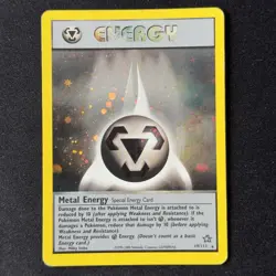 Metal Energy 19/111 Holo Rare Neo Genesis Unlimited WOTC 2000 Pokemon English - Image 1