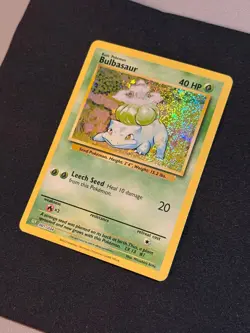 Bulbasaur 001/034 Pokemon Trading Card Game Classic Holo - Image 4
