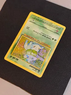 Bulbasaur 001/034 Pokemon Trading Card Game Classic Holo - Image 5