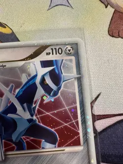 2008 POKEMON DIAMOND & PEARL BLACK STAR PROMO DP17 DIALGA LV.X-HOLO LP See Pics - Image 3