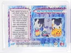 WAS THIS TRIP REALLY NECESSARYU 2000 TOPPS POKEMON ANIMATION ED #49 Q1300-1 - Image 2