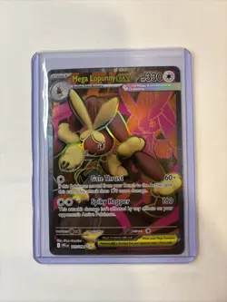 Mega Lopunny Ex - Pokemon Phantasmal Flames - 115/094 Near Mint Condition - Image 1