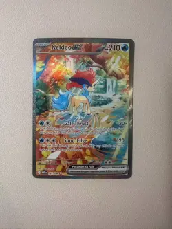 2025 Pokemon EN White Flare 167/086 Keldeo ex SIR Alt Art!!! NM! - Image 1