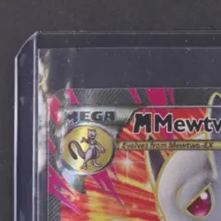 2015 POKEMON XY BREAKTHROUGH #160/162 MEGA MEWTWO EX FULL ART - Image 3