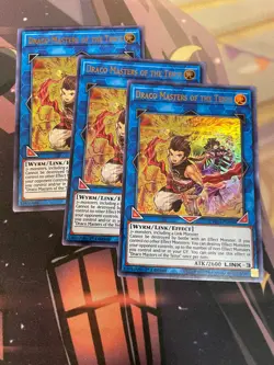 YUGIOH - DRACO MASTERS OF THE TENYI X3 - ULTRA RARE - 1ST/UNL ED - CHIM - NM - Image 1