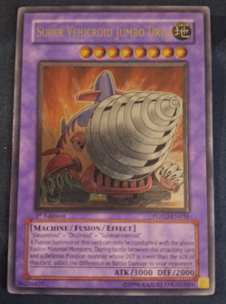 Super Vehicroid Jumbo Drill POTD-EN036 (UTR) Ultimate Rare 1st Edition - LP - Image 1
