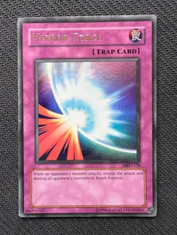 Yugioh Mirror Force Unlimited Edition Ultra Rare MRD-138 MP/LP - Image 1