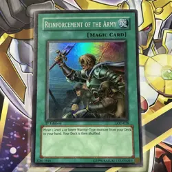 Yu-Gi-Oh! Reinforcement Of The Army LOD-028 Super Rare - Image 1