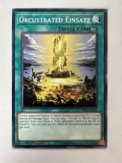 Yugioh! Orcustrated Einsatz - SOFU-EN059 - Common - 1st Edition Near Mint - Image 1
