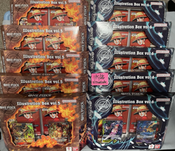 One Piece Illustration Box Vol. 5 & 6 *LOT OF 10 NEW SEALED IN HAND - - Image 1