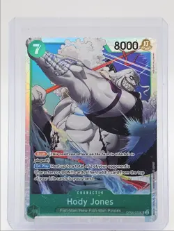HODY JONES 2023 ONE PIECE WINGS OF THE CAPTAIN SUPER RARE #OP06-036 Q1300-1 - Image 1