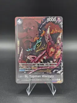 One Piece TCG St. Topman Warcury (Alternate Art) OP13-089 Carrying On His Will - Image 1