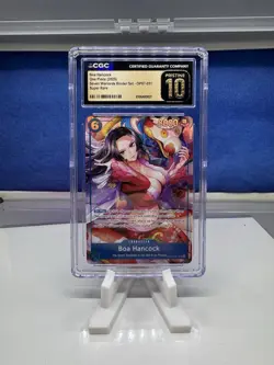 Boa Hancock Seven Warlords of the Sea One Piece Promo OP07-051 CGC Pristine 10 - Image 1