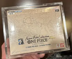 One Piece EB-02 Anime 25th Collection Booster Box English Factory Sealed + Case - Image 1