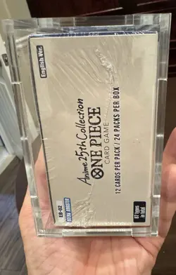 One Piece EB-02 Anime 25th Collection Booster Box English Factory Sealed + Case - Image 2