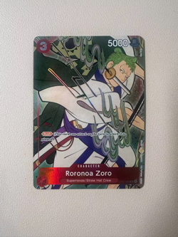 One Piece English OP01-025 Roronoa Zoro 1st Year Anniversary English Set!!! - Image 1