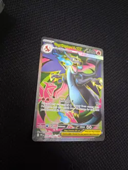 Mega Charizard X ex 109/094 TCG Pokemon Phantasmal Flames Card - Image 2