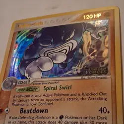 Pokemon Poliwrath 11/115 Unseen Forces Reverse Holo Rare 120HP TCG Card Nintendo - Image 2