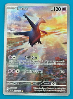 Pokemon Surging Sparks Latios Holo Illustration Card 203/191 Near Mint Condition - Image 1