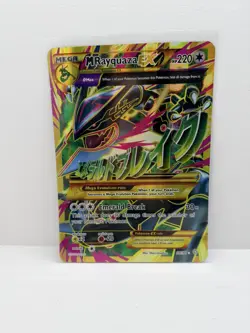 Pokemon MRayquaza Mega EX JUMBO/Oversized Card - Full Art Ancient Orgins 98/98 - Image 1