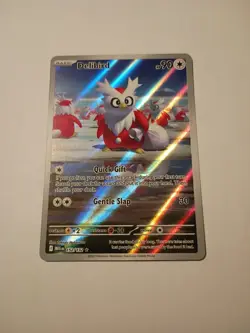 Delibird 152/132 - Mega Evolution Illustration Rare - NM Pokemon Card - Image 1