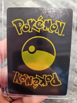 M Mewtwo X EX Black Foil Fan Art Vinyl Collector Pokemon Card - Image 2