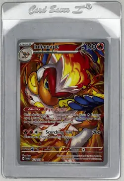 Infernape IR 173/167 Sv06: Twilight Masquerade Holo Pokemon Card NM - Image 1