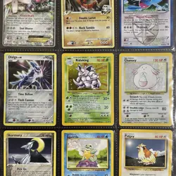 Pokemon Collection Mixed 🔥 Lot of Cards w/ Binder Pages - Image 3