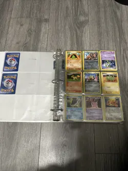 Huge Pokemon Vintage Binder 2007 To Modern Over 150+ Cards Hits And Mixed Common - Image 1