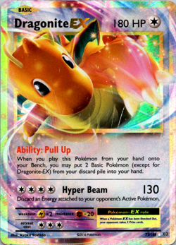 Dragonite EX - 72/108 - Pokemon Evolutions XY Ultra Rare Card - Image 1