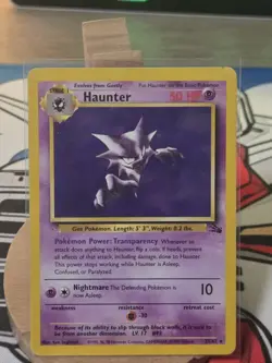 Pokemon Card Lot (2) - Vintage + Modern - Haunter Non Holo Jungle & Mega Gengar - Image 4