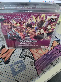 One Piece Card Game - OP11 - A Fist Of Divine Speed - W/ Acrylic Case 🔥🔥🔥 - Image 1
