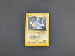 Pokemon TCG Lanturn Neo Genesis Card 38/111 Regular Unlimited Uncommon LP - Image 1