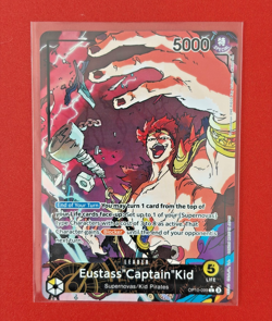 Eustass"Captain"Kid Leader Alt Art One Piece OP10-099 TCG English Card - Image 2