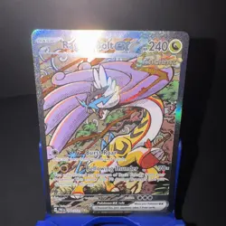Pokemon TCG Raging Bolt EX Prismatic Evolutions SIR Holo Card 166/131 - Image 3