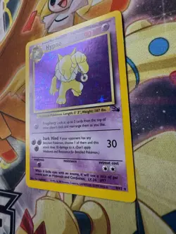 NM Hypno 8/62 Fossil Holo Rare Pokemon Card - Image 2
