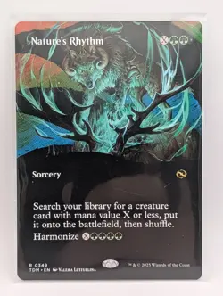 Nature's Rhythm (Borderless) Tarkir: Dragonstorm Regular - Image 1