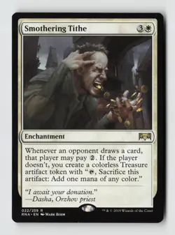 Smothering Tithe*Non-Foil* Ravnica Allegiance 22 NM - Image 1